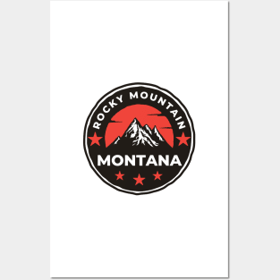 Rocky Mountain Montana - Travel Posters and Art